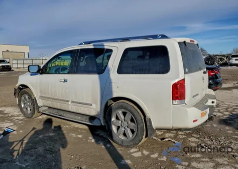 2010 Nissan Armada Platinum from USA, damaged, VIN 5N1AA0NE2AN618958